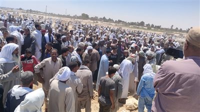 الفيوم تودع جثامين الأشقاء الأربعة ضحايا الصعق الكهربائي