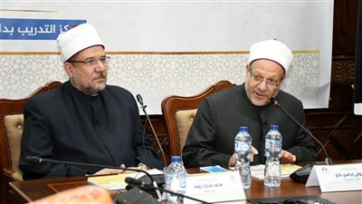 أول ظهور لوزير الأوقاف بعد تجديد الثقة له 