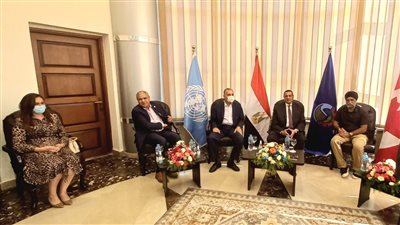 محافظ البحيرة يستقبل الوزير المسؤول عن الوكالة الكندية للتنمية الاقتصادية