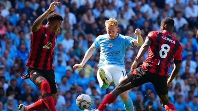 مانشستر سيتي يضرب بورنموث برباعية ويتصدر الدوري الإنجليزي