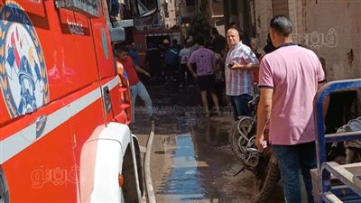 30 سيارة إسعاف لنقل مصابي حريق كنيسة أبو سيفين بإمبابة 