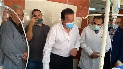 وزير الصحة ينعي ضحايا حادث حريق كنيسة أبو سيفين بالجيزة