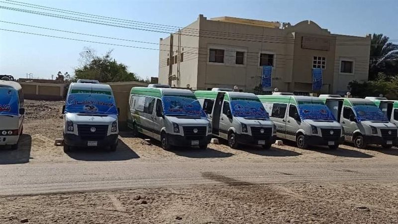 صحة المنيا تنظم قافلة
