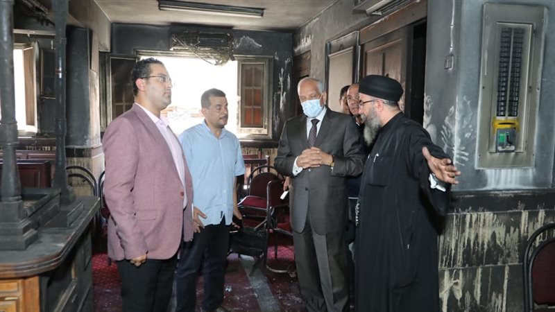 محافظ الجيزة يعاين