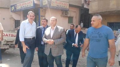 نائب محافظ الجيزة يتفقد الوحدة المحلية لقرية أم خنان| صور