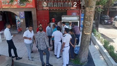 رئيس حي جنوب الجيزة يقود حملة اشغالات| صور