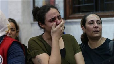 الفراق صعب.. كيف ودع أهالي ضحايا حادث كنيسة إمبابة ذويهم؟|صور 