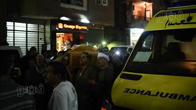 تشييع جثامين ضحايا حادث إمبابة من كنيسة السيدة العذراء والملاك بالوراق|فيديو وصور 