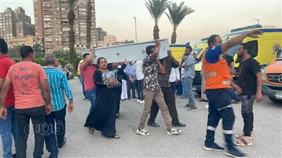 بدء خروج جثامين ضحايا كنيسة أبو سيفين من مستشفي العجوزة| فيديو 
