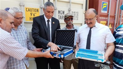 إحباط محاولة تهريب أجهزة جراحة العظام ومستلزماتها بجمارك بورسعيد