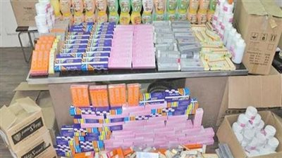 ضبط صاحب مصنع بحوزته 12850 عدسة طبية مجهولة المصدر بالبساتين