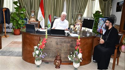 محافظ جنوب سيناء ينعي ضحايا كنيسة أبو سيفين بإمبابة 