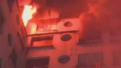 النيابة تنتدب المعمل الجنائي لبيان سبب حريق نشب داخل شقة سكنية بالمقطم