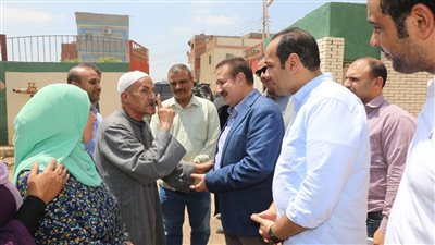 محافظ المنوفية يتفقد أعمال التطوير بمركز أشمون