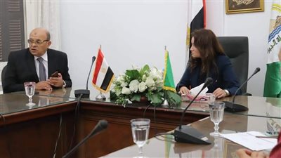اجتماع تنسيقي بالجيزة للوقوف على مراحل العمل بمشروع تطوير أرض اللواء | صور