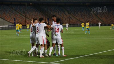 الزمالك يتقدم على الإسماعيلي بهدف في الشوط الأول |صور