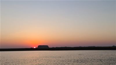 وكيل الري بسيوة يكشف سبب جفاف بحيرة فطناس