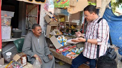 مياه سوهاج توجه قافلة لقرية برخيل بمركز البلينا 