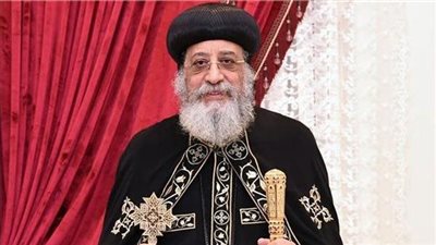 البابا تواضروس يترأس صلوات تدشين مذابح كنيسة الأزبكية 