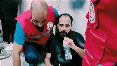 الهلال الأحمر: الدفع بفرق للدعم النفسي والاجتماعي بأماكن مصابي حادث كنيسة أبو سيفين