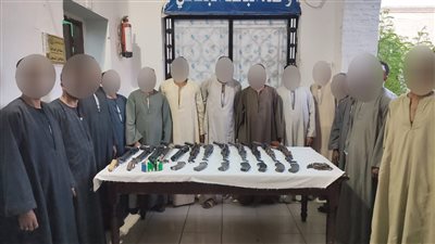 حملة أمنية بأسيوط تلاحق حائزي الأسلحة النارية والمواد المخدرة