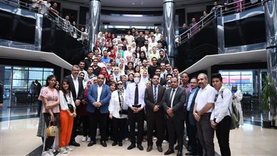 التموين تنظم زيارة ميدانية لطلاب الجامعة للمنطقة التجارية اللوجستية بطنطا