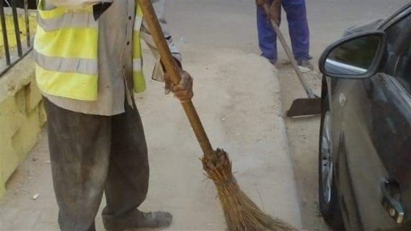 حملة نظافة في الجيزة