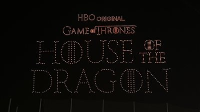 عرض مبهر في بوليفارد الرياض احتفالا بإطلاق مسلسل House of the dragon | فيديو وصور