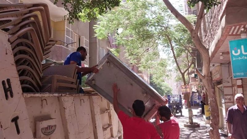 حملة اشغالات بالجيزة
