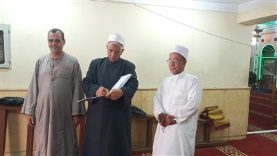 جولة تفقدية لوكيل وزارة الأوقاف على مساجد الإسكندرية 