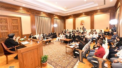  البابا تواضروس يستقبل أسر ضحايا كنيسة إمبابة: للحادث بركات كثيرة 