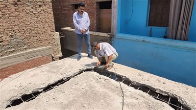 إزالة 3 حالات بناء مخالف بمنشأة القناطر