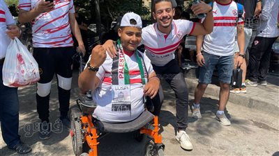 يوسف مشجع زملكاوي من ذوي الهمم: مبسوط بعضوية الزمالك وهنكسب فاركو 4-0 | فيديو