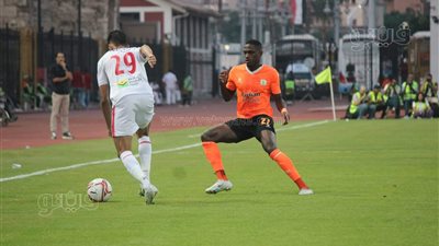 الزمالك يتقدم بهدف أمام فاركو في الشوط الأول 