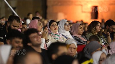 إقبال جماهيري ملحوظ بثالث ليالي مهرجان القلعة للموسيقي والغناء.. صور