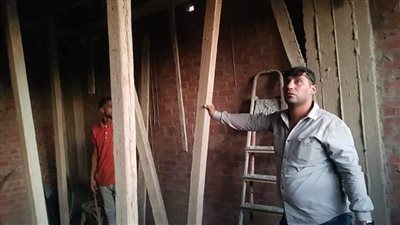 إزالة حالات بناء مخالف في أبو النمرس.. صور