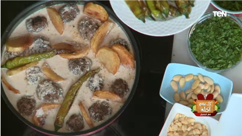 كفتة البطاطس وصوص