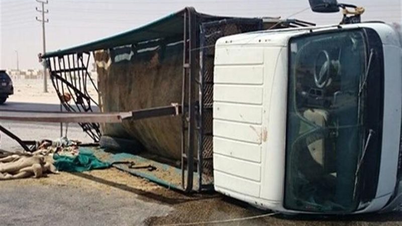 انقلاب سيارة - أرشيفية