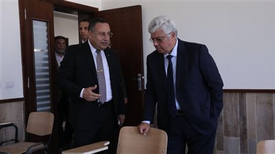 وزير التعليم العالي يتفقد جامعة الإسكندرية الأهلية 