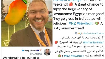 ردود أفعال سفراء الدول الأجنبية بعد افتتاح مهرجان المانجو | صور