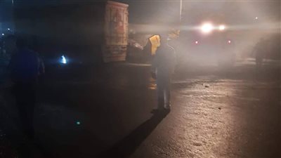 بالأسماء.. مصرع وإصابة 4 أشخاص في اصطدام 3 سيارات على الدائري | صور