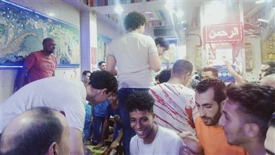 جماهير الزمالك تحتفل في شوارع الإسكندرية باقتراب حسم درع الدوري