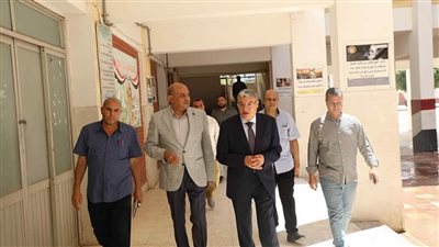 محافظ المنيا يتابع امتحانات الدور الثاني لشهادة الثانوية العامة