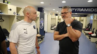 روجيرو ميكالي وجهازه المعاون يزورون نادي بيراميدز | صور 