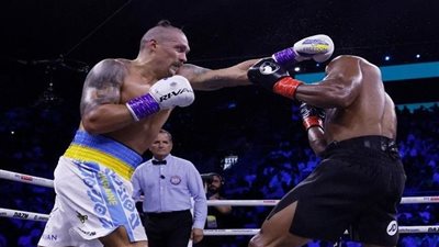 الأوكراني أوسيك يهزم البريطاني جوشوا مجددا في 