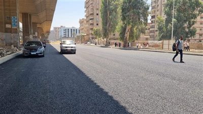  تطوير طريق المريوطية بين شارعي الهرم وفيصل| صور