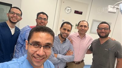 نجاح فريق مناظير الفراغ الثالث بجامعة حلوان في إجراء استئصال ورم بالمنظار