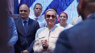 وزيرة البيئة تفتتح محطة معالجة للصرف الصناعي 