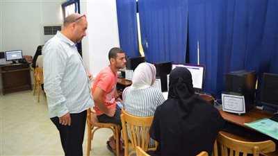 جامعة العريش تواصل استقبال طلاب المرحلة الثانية لليوم الثالث 