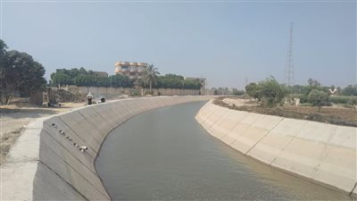 تبطين 557.3 كيلو متر من الترع بتكلفة مليار و360 مليون جنيهًا في بني سويف 